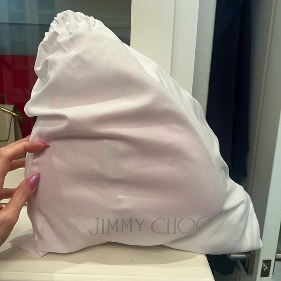 Jimmy Choo New With Tags Bowling bag in pink (bubble color). - Picture 6 of 7